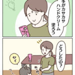 ずっとカサカサしてる